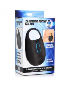 7X Vibrating Silicone Ball Sack- AG968