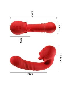 Doble estimulador Vibrador para punto G Rose - SW3043 - Alternate View