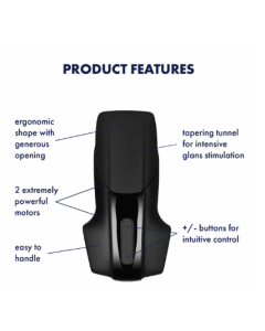 Men Vibration, black - EE73-626-0617 - Alternate View