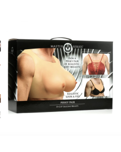 Pechos de silicona Perky Pair con copa D - AH075