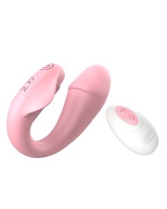 Doble estimulador Luxury passion pink - KT1636 - Alternate View