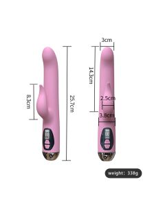 Doble estimulador LUXURY PASSION PINK THREE - LY289A01-1765C - Alternate View
