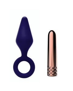 Vibrador anal LUXURY PURPLE LINE KIT VIBRO Y PLUG - ST-KIT-5005 - Alternate View