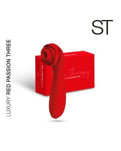 Estimulador de clitoris LUXURY RED PASSION THREE - ST-VB-0059