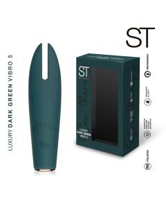 Vibrador clitoriano DARK GREEN VIBRO 5 - ST-VB-0458