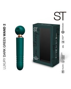 Masajeador  LUXURY DARK GREEN WAND 2 - ST-VB-0424
