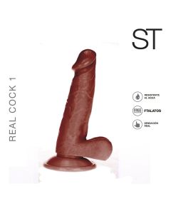 Dildo REAL COCK 1 MARRON - QY-M004 REAL COCK 1