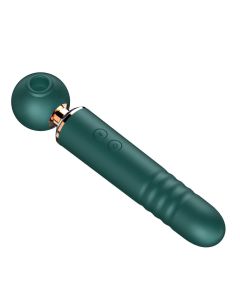 Masajeador  LUXURY DARK GREEN WAND 2 - ST-VB-0424 - Alternate View
