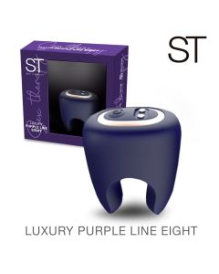 Estimulador clitoriano LUXURY PURPLE LINE EIGHT - ST-VB-0604