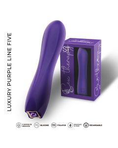 Vibrador LUXURY PURPLE LINE FIVE - ST-VB-0555