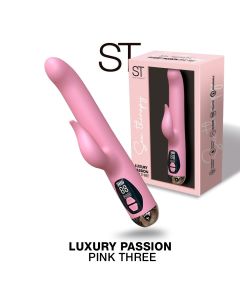 Doble estimulador LUXURY PASSION PINK THREE - LY289A01-1765C