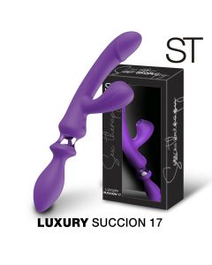 Doble estimulador LUXURY SUCCION 17 - ST-VB-0586