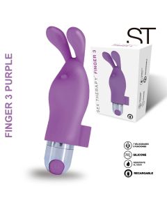 Estimulador de clitoris FINGER 3 Purple - VB050C PURPLE